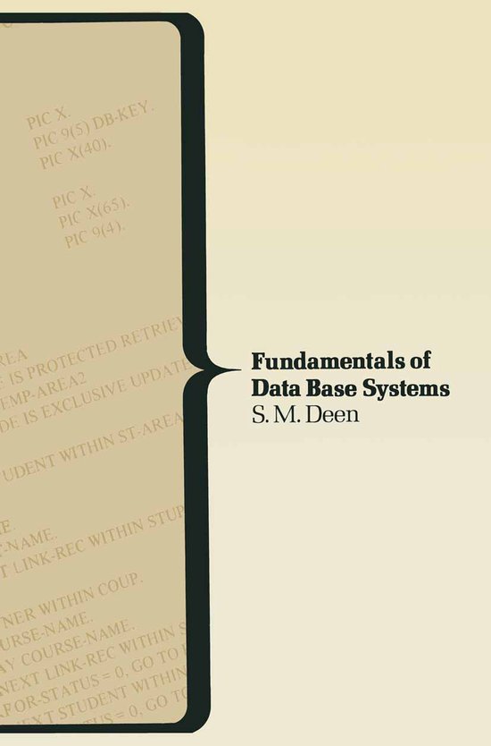 Fundamentals of Data Base Systems - cover