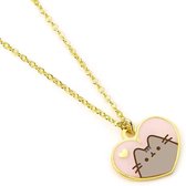 The Carat Shop Pusheen the Cat Heart Necklace - Pusheen Jewelry