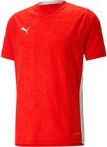 Puma Team Cup Shirt Korte Mouw Heren - Rood | Maat: S