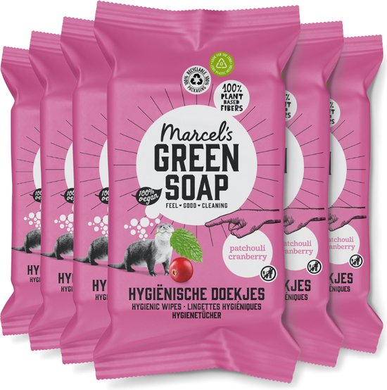Cleaning Wipes Patchouli & Cranberry