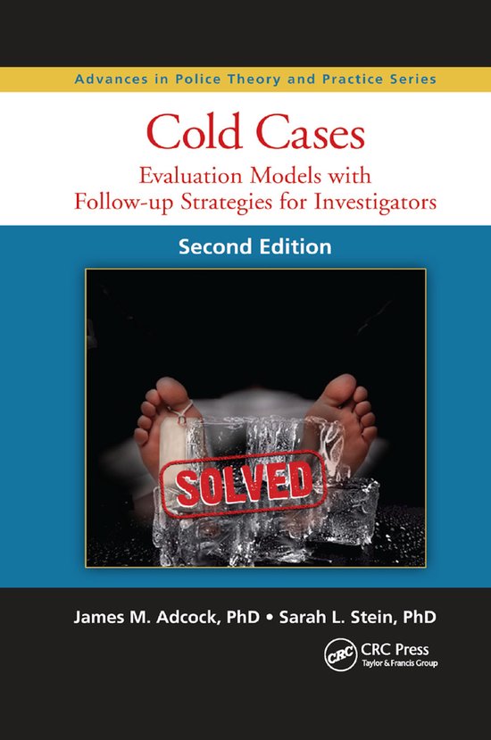 Advances in Police Theory and Practice- Cold Cases - cover