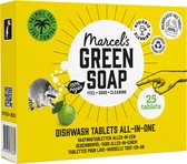 Pastilles lave-vaisselle tout-en-un Marcel's Green Soap (25 pièces) - 8 x 25 pièces