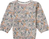 Noppies Girls sweater Vlora long sleeve allover print Meisjes Trui - Fawn - Maat 80