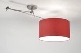 Lumidora Hanglamp 30008 - BRISBANE - E27 - Rood - Metaal - ⌀ 45 cm