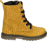 Nelson kids meisjes veterboot - Leopard - Maat 27