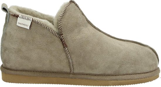 Shepherd Annie Dames Pantoffels - Taupe - Maat 41