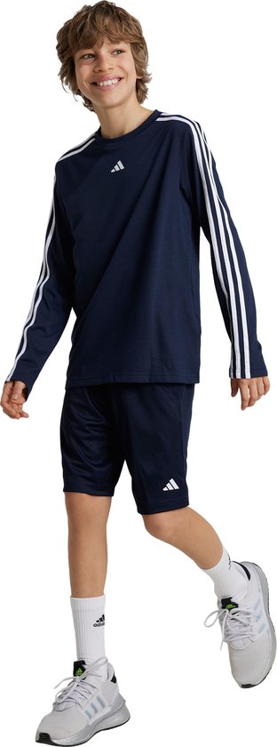 adidas Sportswear Train Essentials Logo Regular Fit Short Kids - Kinderen - Blauw- 140