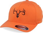 Hatstore- Deer Skull Orange Flexfit - Hunter Cap