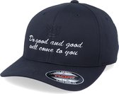 Hatstore- Do Good And Good Will Come Black Flexfit - Iconic Cap