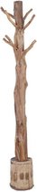 Kapstok van hout - Boomstam kapstok - Landelijk - 208 cm hoog