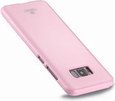 GOOSPERY JELLY CASE voor Galaxy S8 + / G955 TPU Glitterpoeder Valbestendig Beschermhoes (Roze)