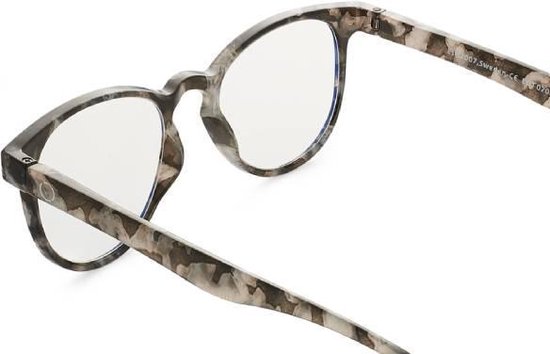 Lunettes de lecture Nordic Project NPAR +2,50 - Gris / Noir