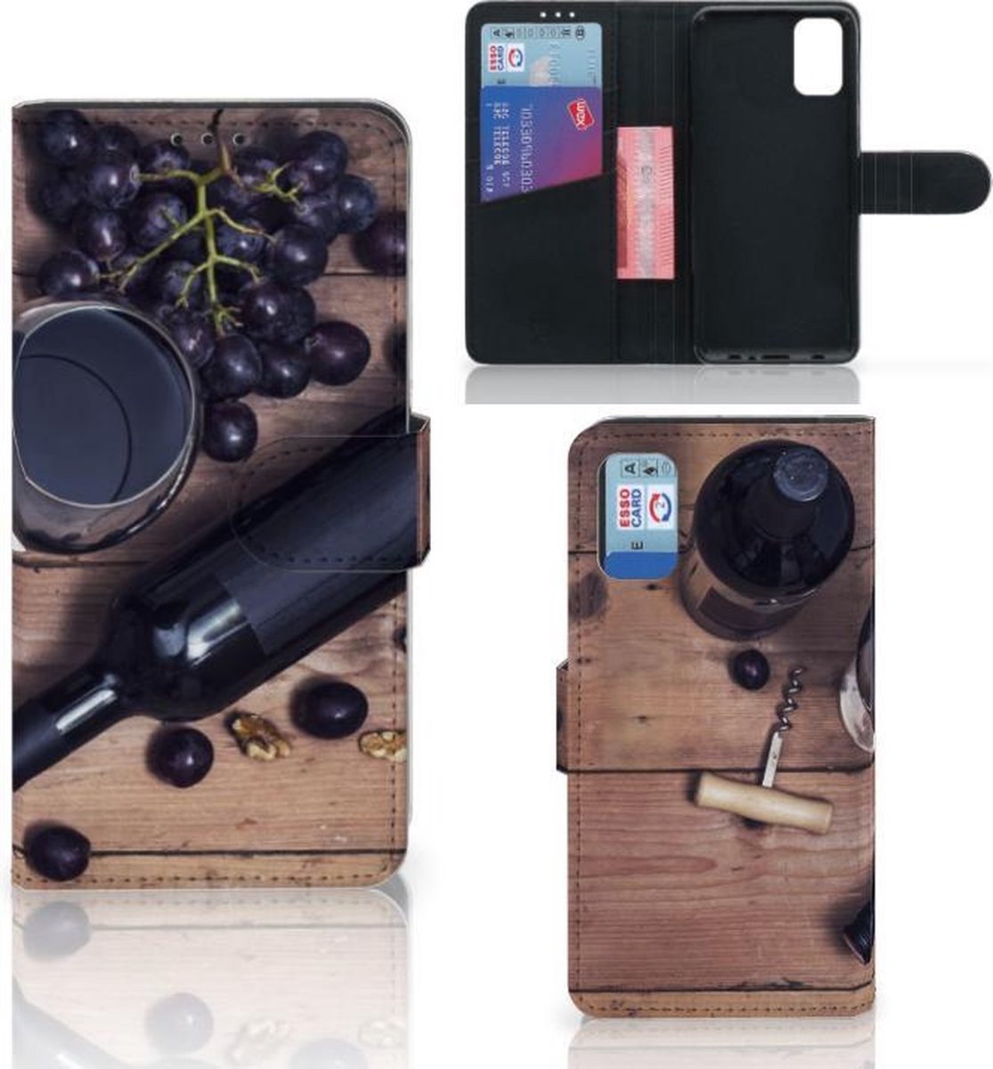 Samsung Galaxy A41 Book Cover Wijn
