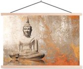 Sweet Living Poster - Boeddha - 90 X 150 Cm - Multicolor