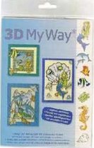 3D My Way - wenskaarten pakketje - 4.306