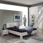 Bed Box Wonen - Massief beuken houten bed Boergas Basic - 180x220 - Natuur gelakt