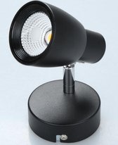 LANDO Opbouwspot LED 1x10W/750lm Zwart