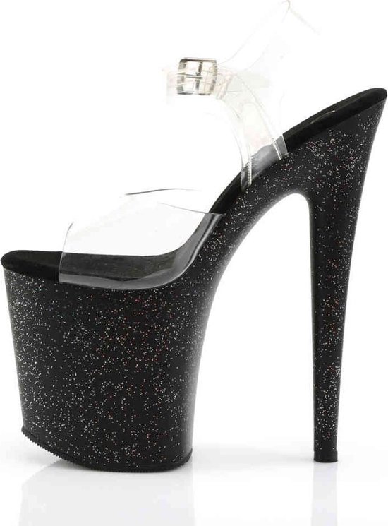 Pleaser Sandale avec bride à la cheville -35 Chaussures- FLAMINGO-808MG US 5 Noir