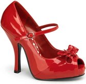 Cutiepie-08 red patent - (EU 40 = US 10) - Pin Up Couture