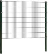Dubbelstaafmat hekwerk 143 cm hoog | Dubbelstaafmatten | Groen | 4 meter lang