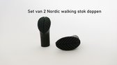 Reservedoppen Nordic Walking Stick - Nordic walking stokdop – Wandelstok dop – Wandelen – Nordic walking pads - wandelstok dop - nordic walking asfaltdop - Nordic walking stokdop - Nordic wal