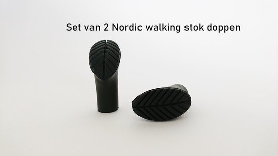 Discriminatie ondergeschikt tabak Reservedoppen Nordic Walking Stick - Nordic walking stokdop – Wandelstok dop  –... | bol.com