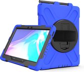 Samsung Galaxy Tab Active Pro Cover - Hand Strap Armor Case - Blauw