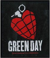 Green Day Patch Heart Grenade Multicolours