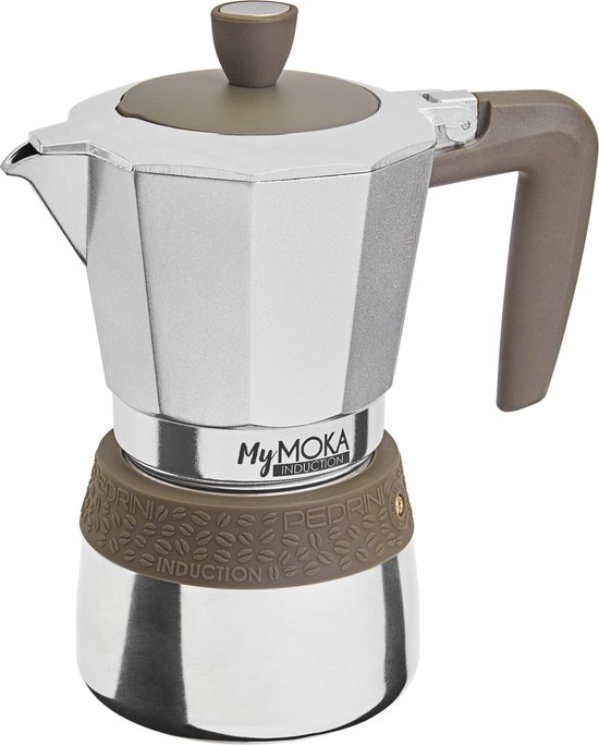 Pedrini MyMoka induction, percolator voor heerlijke italiaanse koffie