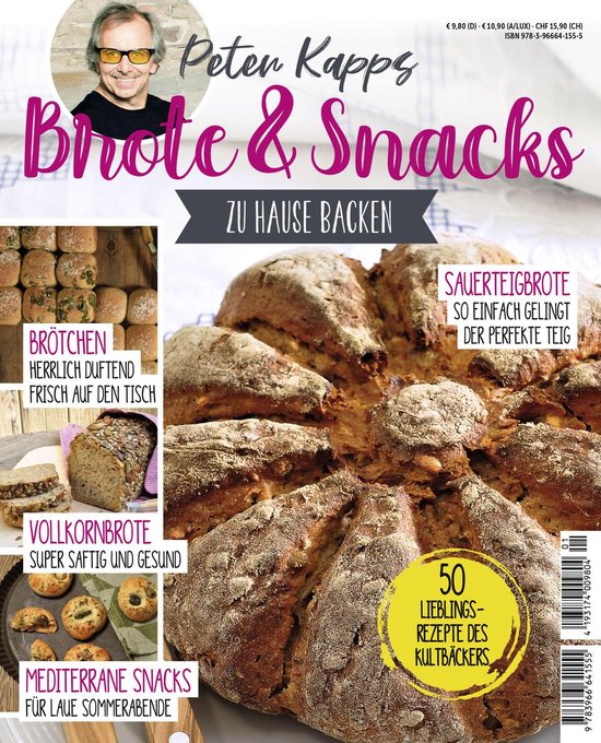 Brote & Snacks zu Hause backen - cover