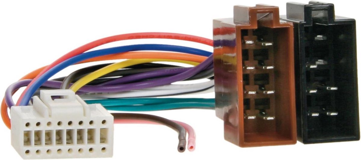 Radio Aansluitkabel - ISO ALPINE 16 PINS