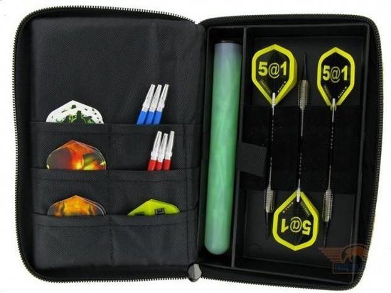 Bull's Unitas Case Nylon Blue - Dart Case van Bull's — afbeelding 2