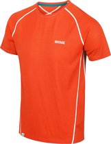 Regatta T-shirt Tornell Heren Wol/polyester Oranje Maat L
