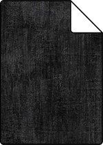 Proefstaal ESTAhome behangpapier geschilderd effect zwart - 127640 - 26,5 x 21 cm