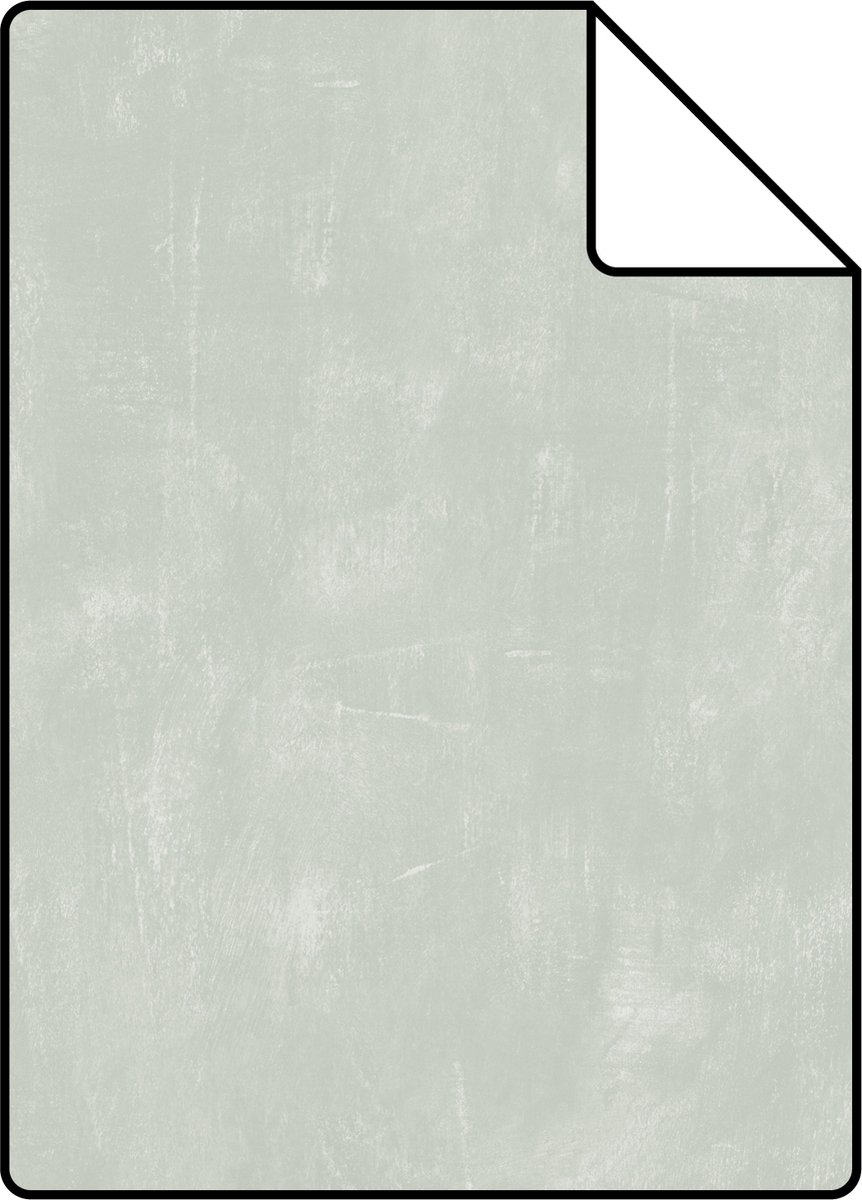 Proefstaal ESTAhome behang geschilderd effect celadon groen - 26.5 x 21 cm - 148721-S