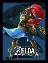 ZELDA BREATH OF THE WILD - Collector Print HQ 32X42 - Vah Naboris