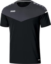 Jako Champ 2.0 T-Shirt Zwart-Antraciet Maat L