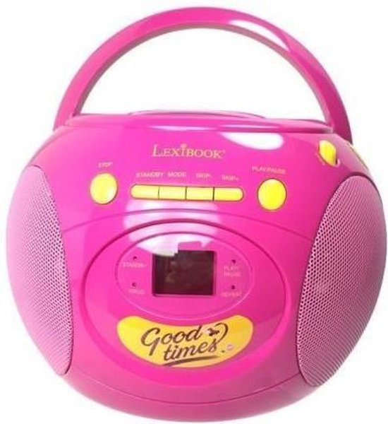 Afbeelding van het spel CD-speler meisje kind roze soja Luna