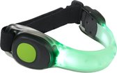 Led Glow armband hardlopen Groen - hardloop verlichting - running light - safety sport armband - veiligheidsarmband - reflecterend - Lampje Hardlopen - veiligheidsband - Groen