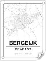 Tuinposter BERGEIJK (Brabant) - 60x80cm