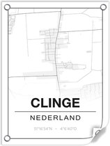 Tuinposter CLINGE (Nederland) - 60x80cm