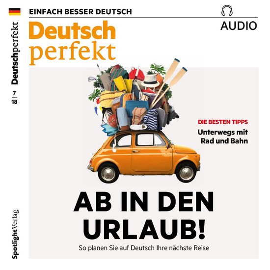 Deutsch lernen Audio - Ab in den Urlaub! - cover