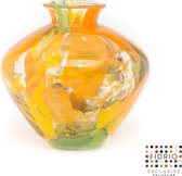 Design vaas Belly - Fidrio BOTANIC - glas, mondgeblazen - hoogte 15 cm