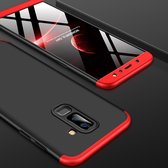 GKK Three Stage Splicing Full Coverage PC Case voor Galaxy A6 + (2018)