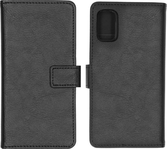 iMoshion Hoesje Geschikt voor Samsung Galaxy A41 Hoesje Met Pasjeshouder - iMoshion Luxe Bookcase - Zwart