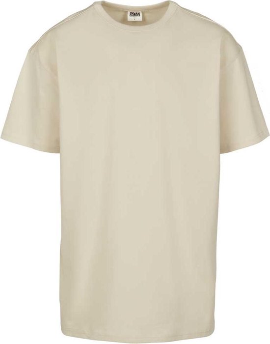 Urban Classics - Organic Basic Heren T-shirt - 4XL - Creme