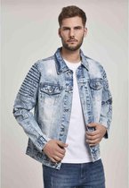 Urban Classics Jacket -XL- Biker Trucker Blauw