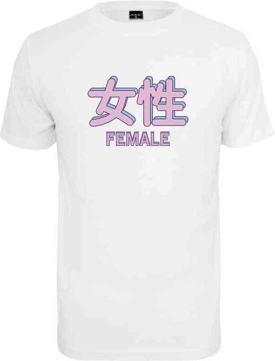Urban Classics Dames Tshirt -M- Female Wit