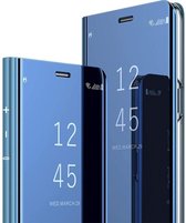 Samsung Galaxy A51 Hoesje - Clear View Cover - Blauw