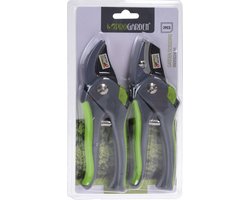 Pro Garden Tuinscharen set - 2 ST - snoeischaar en heggenschaar - 20 cm